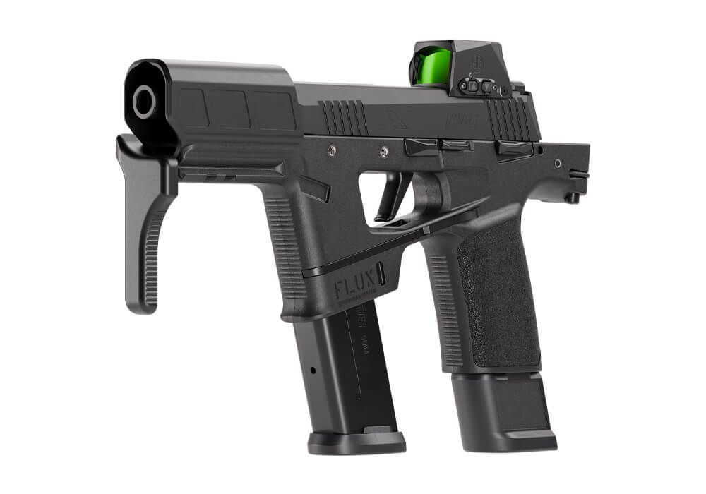 SIG SAUER P365 FLUX ROMEO X SIGLOC 9MM PISTOL 6" BLACK DEPLOYED BRACE 1-17RD 2-21RD